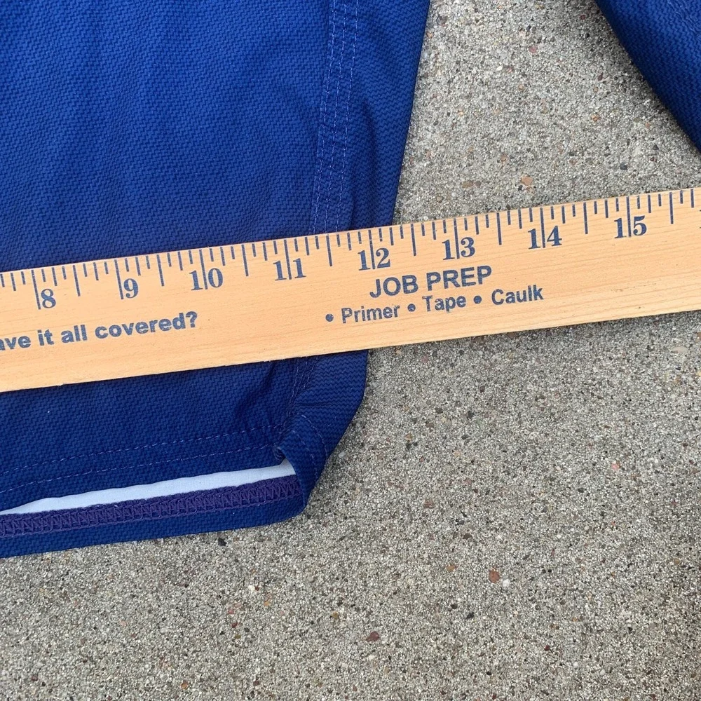 Vans Nathan Fletcher‎ Board Shorts Size 34 Blue Maroon 